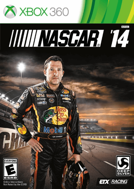 NASCAR 14 box art for Xbox 360
